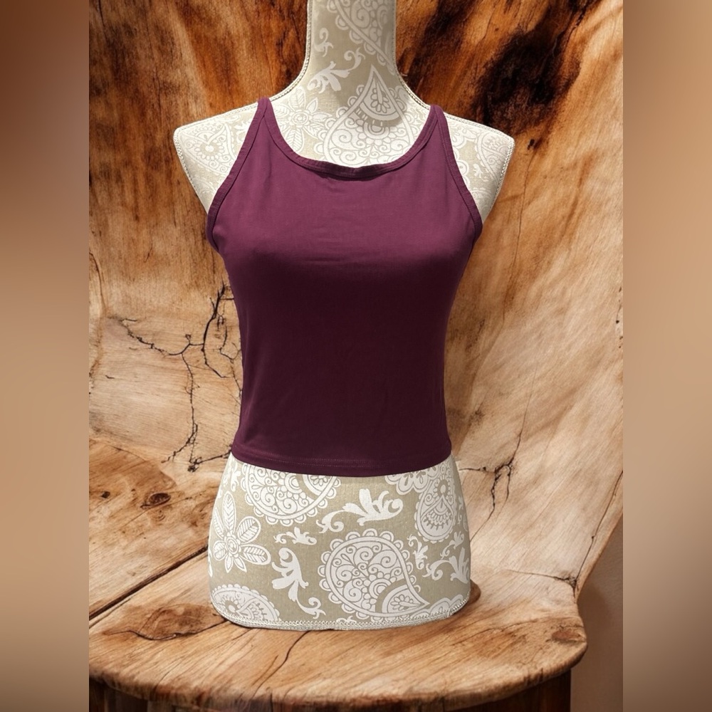 Women's Purple Sleeveless Top Size XL